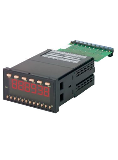 Shimpo DT-5TXR Panel Tachometer with Optional Output Modules Shimpo DT-5TXR Panel Tachometer with Optional Output Modules