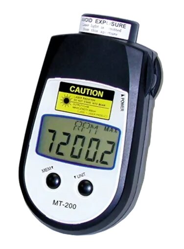 Shimpo MT-200 Combination Contact / Non-Contact Pocket Tachometer
