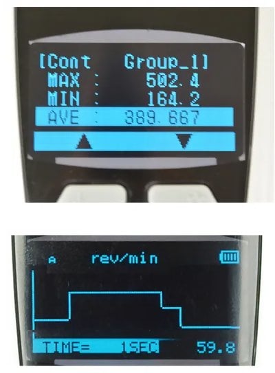 Shimpo DT-105A-12CBL Tacómetro para velocidad de cable de ascensor