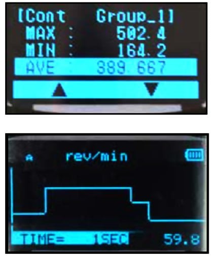 Shimpo DT-2100 Tachometer with USB Output, Combination Contact / Non-Contact