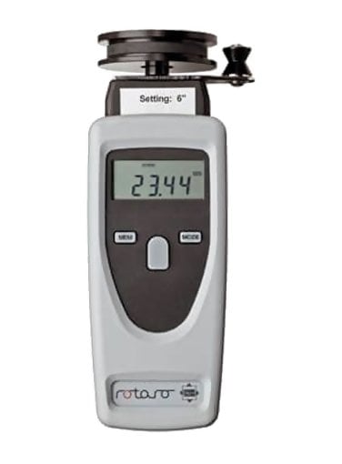 Kit Medidor de Velocidad para Alambre, Cable y Cuerda / Tacómetro Combinado Checkline CDT-2000HD-TE