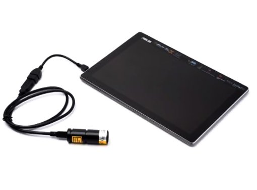 Compact MiniVLS 313 USB Laser Speed Sensor Tachometer