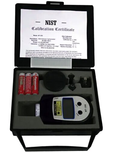 Shimpo MT-200 Combination Contact / Non-Contact Pocket Tachometer