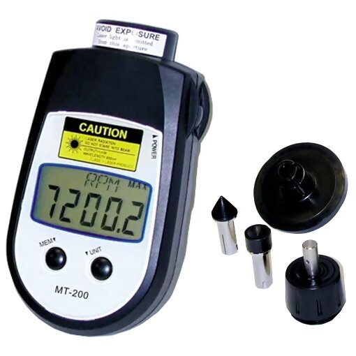 Shimpo MT-200 Combination Contact / Non-Contact Pocket Tachometer
