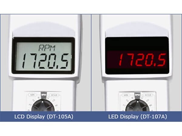 Shimpo DT-107A-12-EXH Medidor de Velocidad y Longitud con Mango Extendido