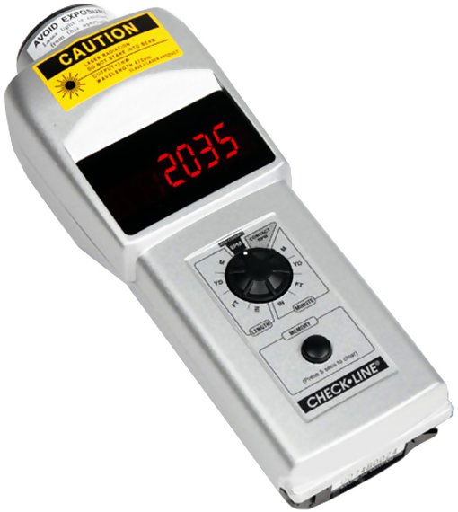 Shimpo DT-205LR DT-207LR Tacómetro Portátil NSN 6680-01-378-6490