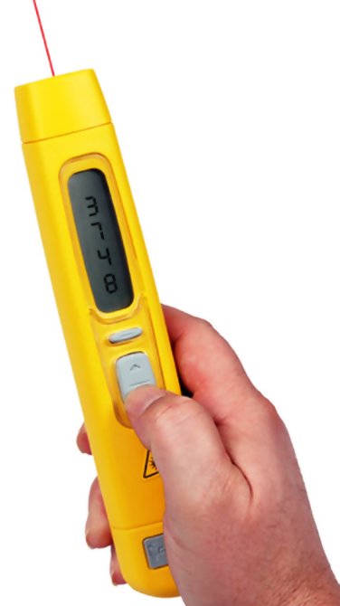 Compact ET-2109LSR Intrinsically Safe Handheld Tachometer Kit, Non-Contact  3.00 - 99,999 / Contact 3.00 - 99,999 rpm